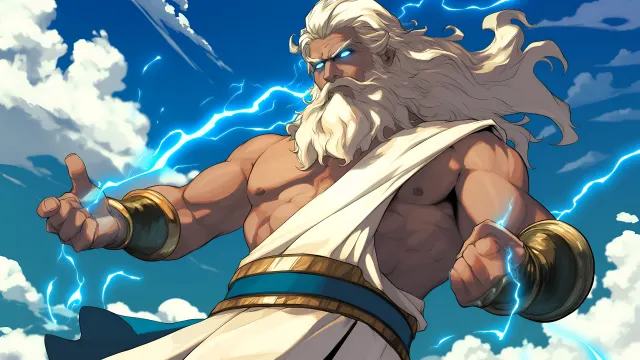 Zeus Thunder God Mythology wallpaper on Pixipics