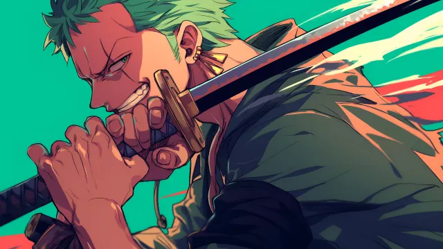 Zoro Sword Fight Anime wallpaper on Pixipics