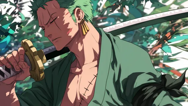 Zoro Sword Pose One Piece wallpaper on Pixipics