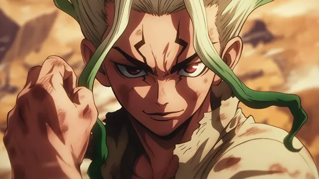 Dr Stone Senku Calculating wallpaper on Pixipics