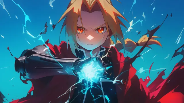 Fullmetal Alchemist Edward Elric Transmutation wallpaper on Pixipics