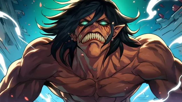 Attack On Titan Eren Ferocious Titan Rage wallpaper on Pixipics