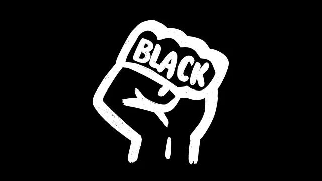 Black Lives Matter Logo wallpaper on Pixipics