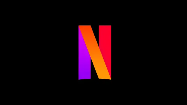 Netflix Gradient Logo Black wallpaper on Pixipics