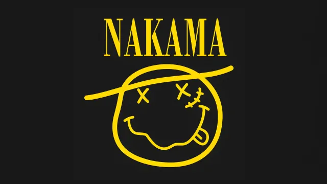 Nirvana X One Piece Yellow Logo wallpaper on Pixipics