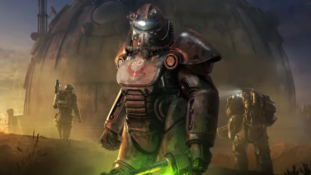 Fallout Brotherhood Of Steel Power Armor wallpaper on Pixipics