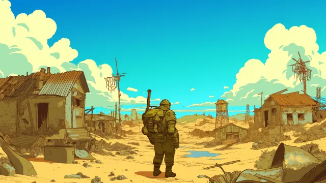 Fallout Wasteland Scenery wallpaper on Pixipics