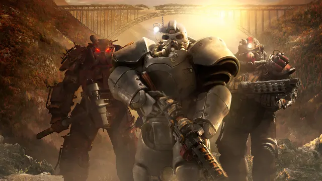Fallout Wasteland Soldiers Standing Tall wallpaper on Pixipics