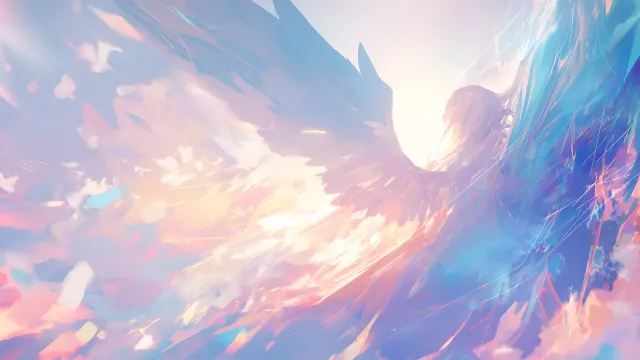 Stardust Angel Wings Heavenly wallpaper on Pixipics