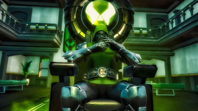 Doctor Doom Throne Fortnite wallpaper on Pixipics