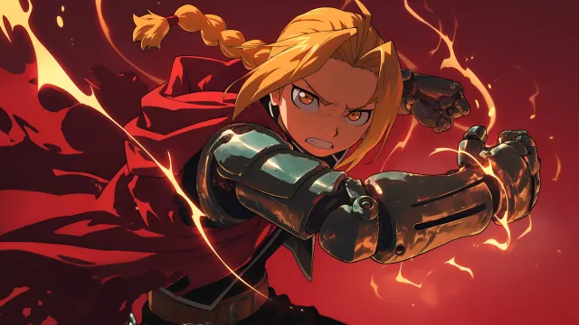 Fullmetal Alchemist Edward Automail Arm wallpaper on Pixipics