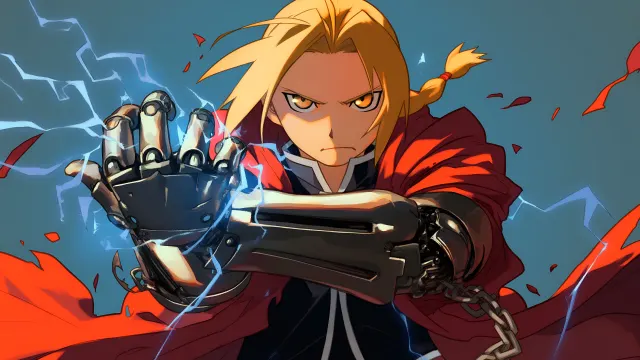 Ullmetal Alchemist Edward Elric Alchemic Burst wallpaper on Pixipics