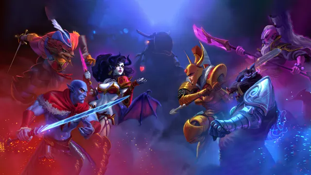Dota 2 Heroes Ready For Combat wallpaper on Pixipics