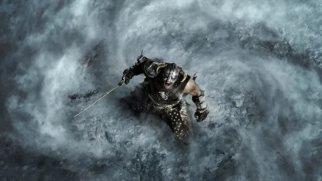 Skyrim Dovahkiin Shout Fury wallpaper on Pixipics