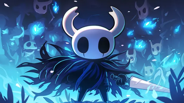 Hollow Knight The Knight Void Hearts wallpaper on Pixipics