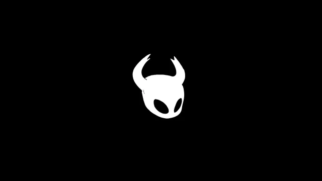 Hollow Knight Vessel Mask Pure Minimalism Black wallpaper on Pixipics
