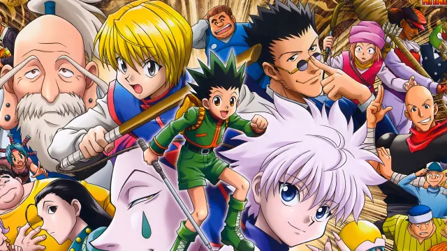 Gon Killua Kurapika Main Cast Poster wallpaper on Pixipics