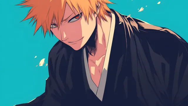 Bleach Ichigo Kurosaki Soul Reaper Intensity wallpaper on Pixipics