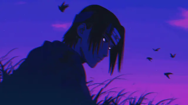 Naruto Itachi Aesthetic Gif wallpaper on Pixipics