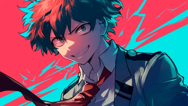 My Hero Academia Deku Anime Gif wallpaper on Pixipics
