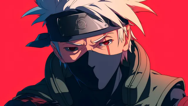 Naruto Kakashi Hatake Sharingan Unveiled wallpaper on Pixipics