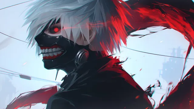 Kaneki Ken Ghoul Mask Anime wallpaper on Pixipics