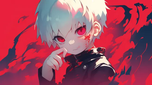 Ken Kaneki Chibi Tokyo Ghoul wallpaper on Pixipics