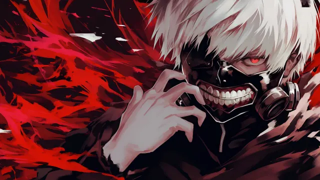 Tokyo Ghoul Kaneki Ghoul Transformation wallpaper on Pixipics