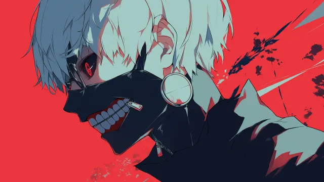 Tokyo Ghoul Ken Kaneki Serious wallpaper on Pixipics
