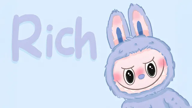 Labubu Grinning Purple wallpaper on Pixipics