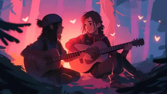 Ellie And Dina Romantic The Last Of Us Valentines wallpaper on Pixipics
