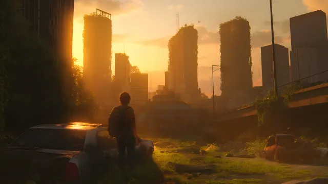 The Last Of Us Ellie Ruined City wallpaper on Pixipics