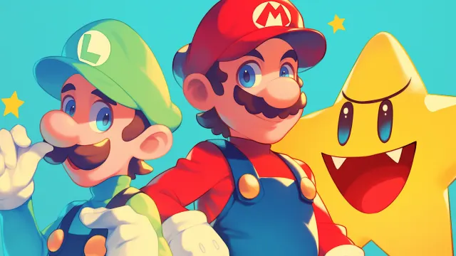 Nintendo Mario Brothers Adventure wallpaper on Pixipics