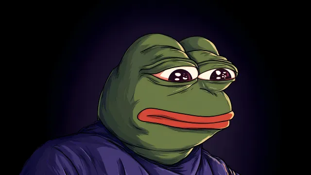 Pepe The Frog Sad Eyes Looking At You wallpaper on Pixipics