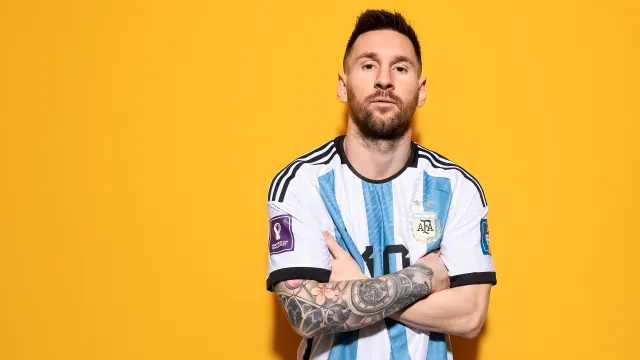 Lionel Messi Argentina Jersey World Cup wallpaper on Pixipics