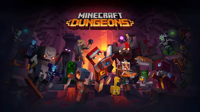 Minecraft Dungeons Valerie Wielding The Diamond Sword wallpaper on Pixipics