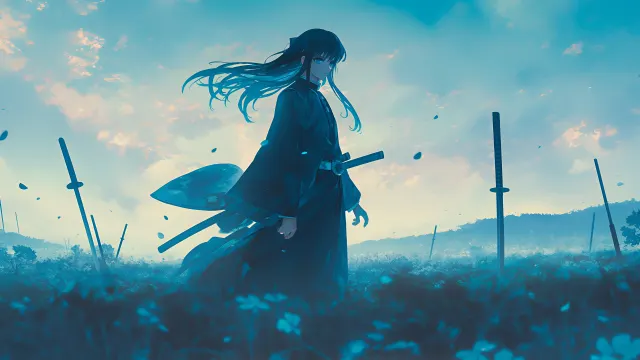 Demon Slayer Muichiro Tokito Misty Field wallpaper on Pixipics