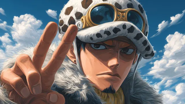 Trafalgar Law One Piece Portrait wallpaper on Pixipics