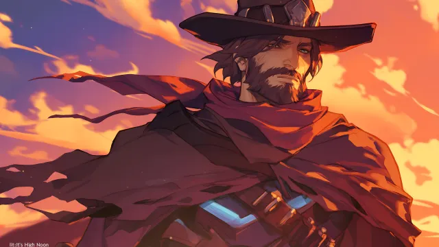 Overwatch Cassidy High Noon wallpaper on Pixipics