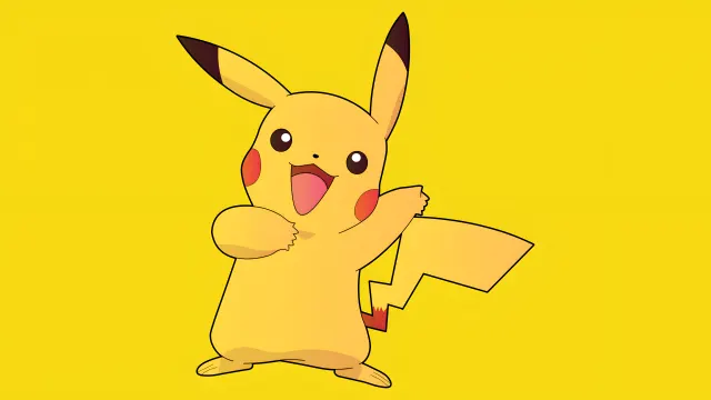 Pokemon Pikachu Happy Dancing Pose wallpaper on Pixipics