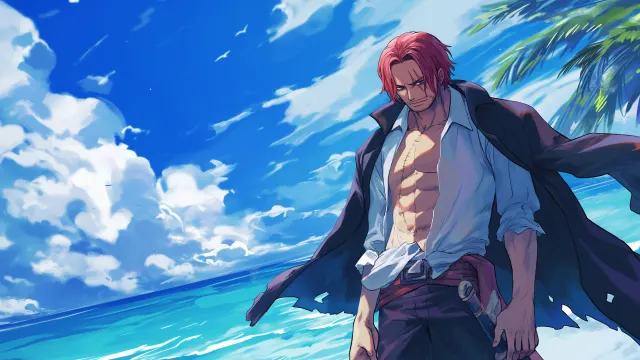 One Piece Shanks Sea wallpaper on Pixipics