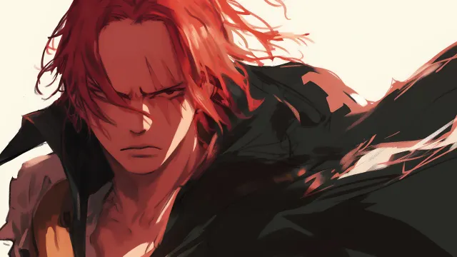 Shanks One Piece Red Haired Pirate wallpaper on Pixipics