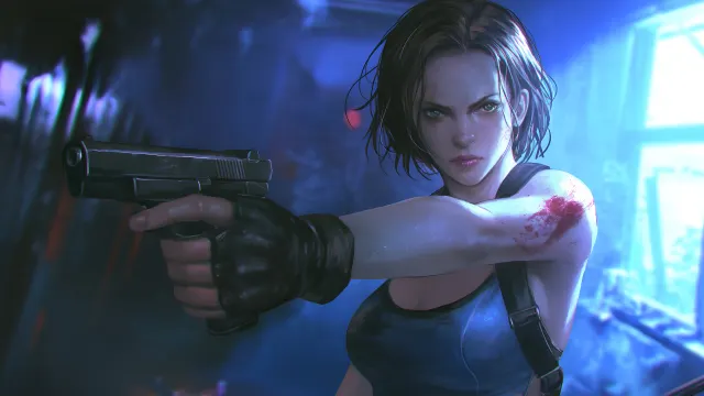 Resident Evil Jill Valentine Pistol wallpaper on Pixipics