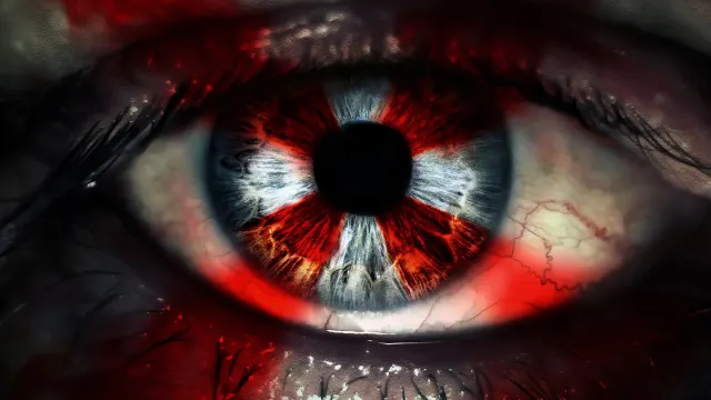 Resident Evil Raccoon City Umbrella Corp Infected Eye wallpaper on Pixipics