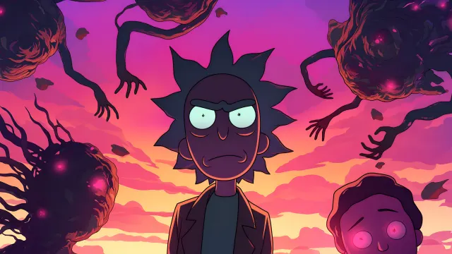 Rick And Morty Ominous Sky wallpaper on Pixipics