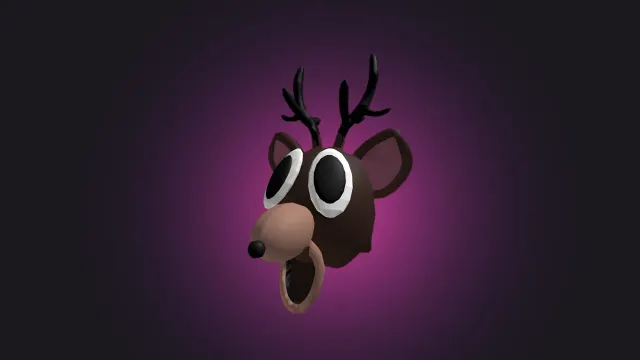 99 Nights In The Forest Deer Dark Pink wallpaper on Pixipics