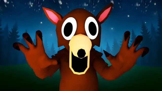 99 Nights Low Poly Deer Scary Roblox wallpaper on Pixipics