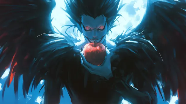 Ryuk Death Note Sinister wallpaper on Pixipics