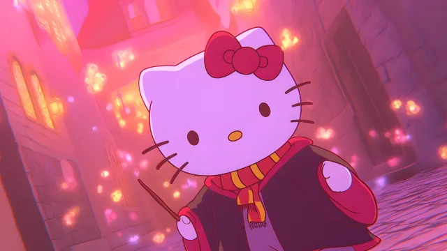 Hello Kitty Gryffindor Wizard wallpaper on Pixipics