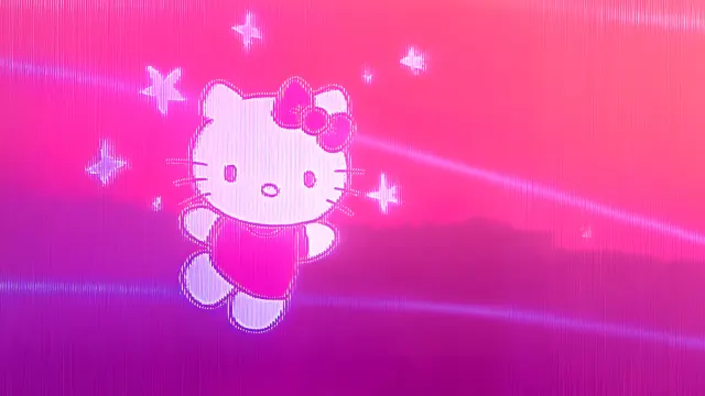 Sparkly Y2K Hello Kitty Pink Aesthetic wallpaper on Pixipics